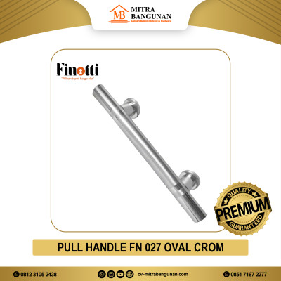 PULL HANDLE FN 027 OVAL CROM